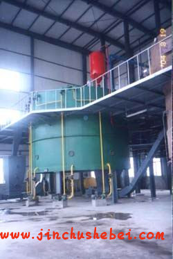 浸出設備車間一角(圖1) 浸出設備原理介紹