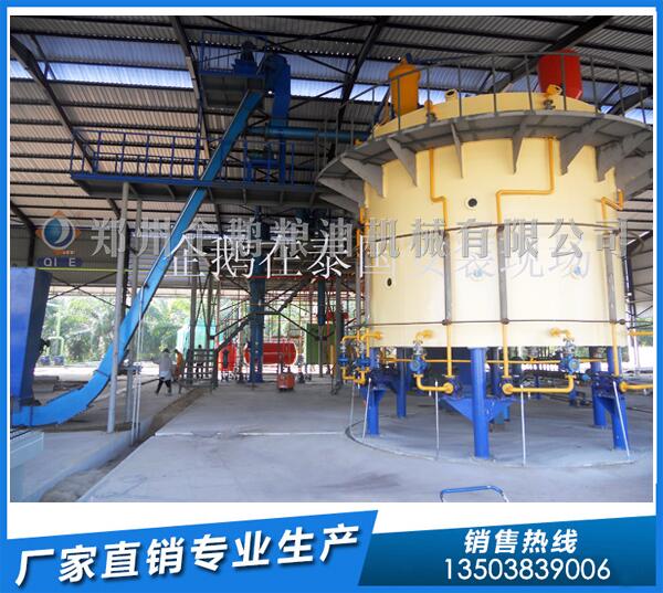 大豆油加工,選企鵝浸出油設備,項目一路開掛(圖1) 大豆油浸出設備