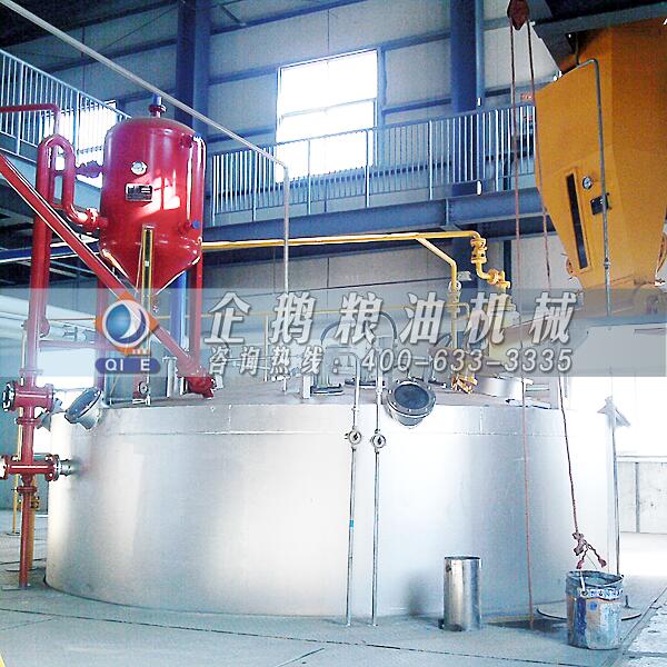 棉籽餅浸出油設備,認準企鵝油脂設備品牌(圖1) 棉籽油浸出設備